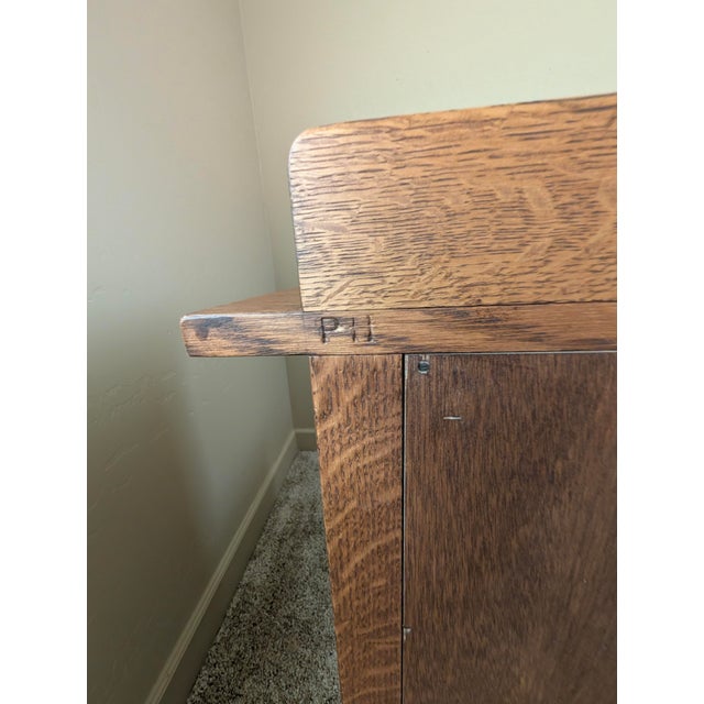 Harvey Ellis Bachelor Chest From the Stickley Mission Bedroom Collection For Sale - Image 9 of 13