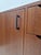 Large Mid-Century Modern Italian Modular Wall Unit in Teak, Black Lacquered Metal and Brass, 1960s For Sale - Image 13 of 18