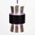 Danish Purple Pendant Lamp from Lyfa For Sale - Image 6 of 6
