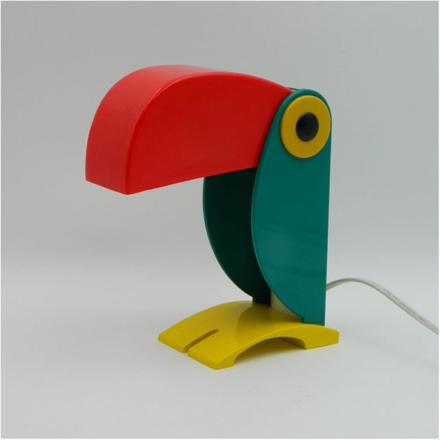 Tukan Table Lamp by Enea Ferrari for OTF, 1960s For Sale - Image 10 of 16