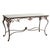 A beautifully crafted Italian console or entry table, handcrafted during the mid to late 20th century, showcasing the...