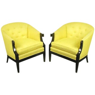 Vintage New White Club Chairs For Sale Chairish