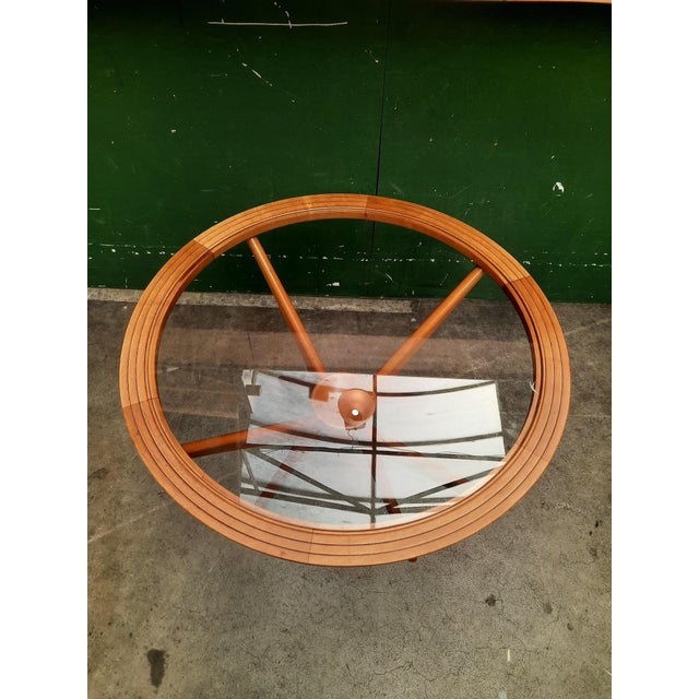 Wood Italian Spider Coffee Table from Paolo Buffa, 1950s For Sale - Image 7 of 8