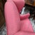 Raspberry Pink 19th Century Wingback Chair For Sale - Image 8 of 17