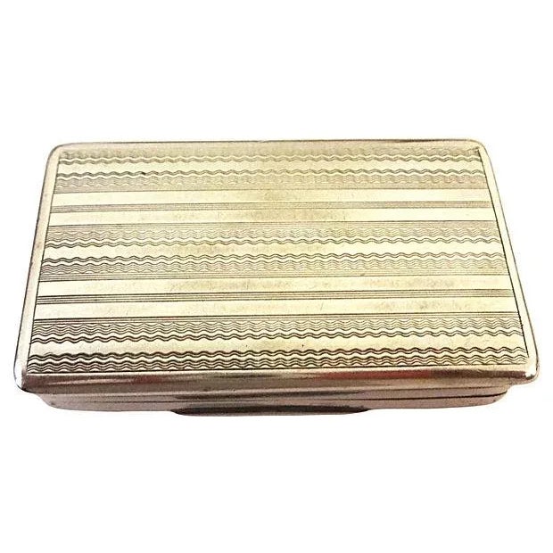 Metal Parisian Silver Snuff Box, C.1839 For Sale - Image 7 of 8