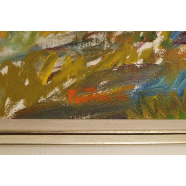 Per Falk, St Eriks Kulle, Marstrand, 1970s, Oil on Canvas, Framed For Sale - Image 8 of 11