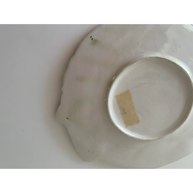 White Vintage Zebra Plates for Bonwit Teller - Set of 6 For Sale - Image 8 of 11