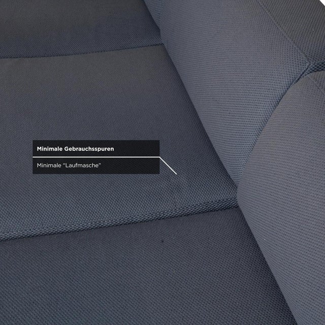 Fabric 8 Four-Seater Sofa in Blue Grey from Cassina For Sale - Image 9 of 15