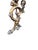 Iron Figural Brass Tone Victorian Pedestal For Sale - Image 16 of 17