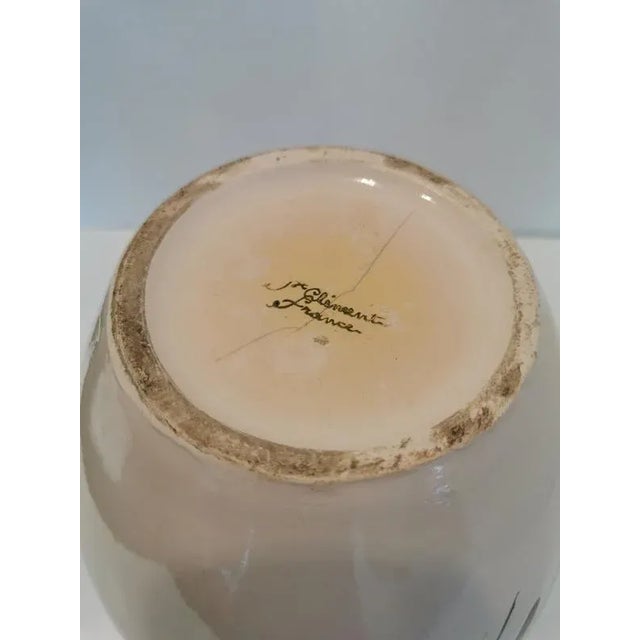 Vintage Vase by Saint Clément For Sale - Image 6 of 9