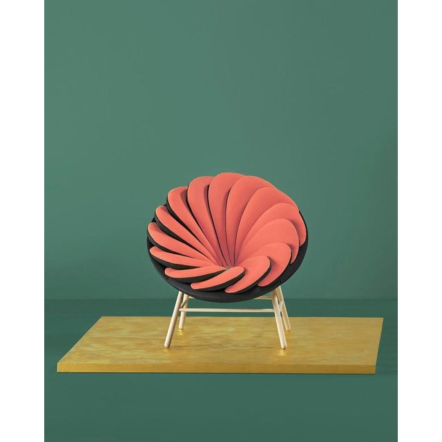Not Yet Made - Made To Order Quetzal Armchair by Marc Venot For Sale - Image 5 of 14