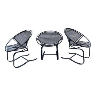 Tempestini Cantilever Radar Chairs - Set of 3 For Sale
