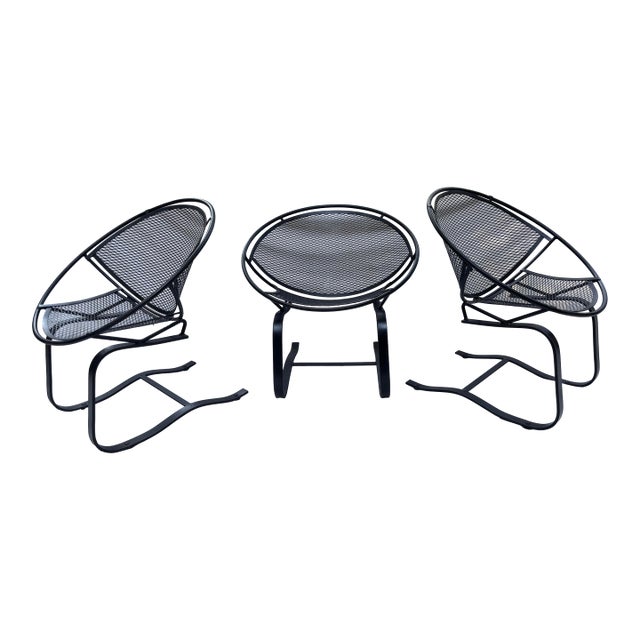 Tempestini Cantilever Radar Chairs - Set of 3 For Sale