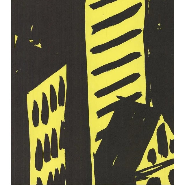 Artist: Martha Diamond Title: American Dance Festival Year: 1981 Signed: No Medium: Lithograph Paper Size: 35.75 x 24...