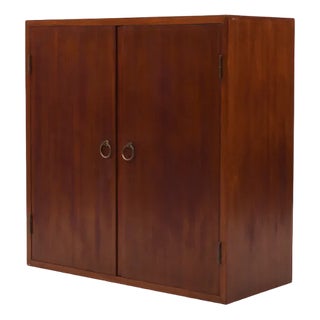 Danish Wall Mounted Cabinet, 1950s For Sale