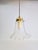 Vintage Glass & Brass Handkerchief Pendant Lamp from Peill & Putzler, 1960s For Sale - Image 11 of 11