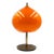 Mid-Century Modern Orange Glass Table Lamp, Vistosi Italy, 1960s For Sale