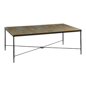 Modern History Wrought Iron Cocktail Table