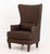 Chocolate Pair of Picket House "Kegan" Chocolate Synthetic Upholstered Armchairs For Sale - Image 8 of 10