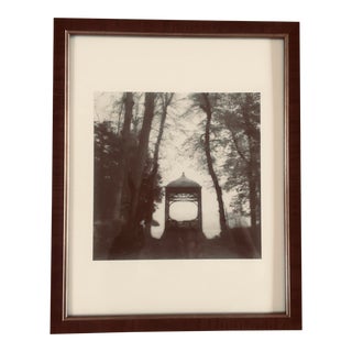 Vintage Parc De Canon, France Framed Photo by Lynn Geesaman For Sale