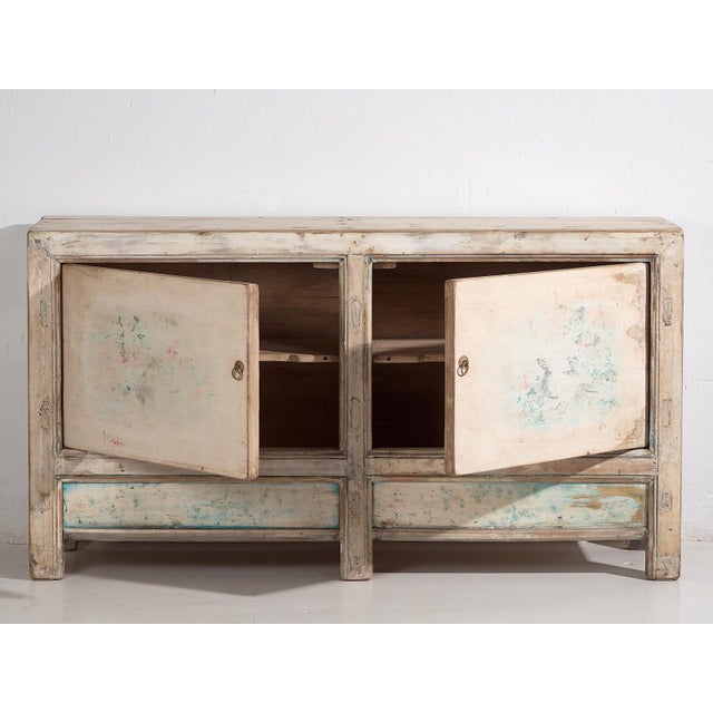 Wood Antique White Dining Room Sideboard, 1900s For Sale - Image 7 of 15