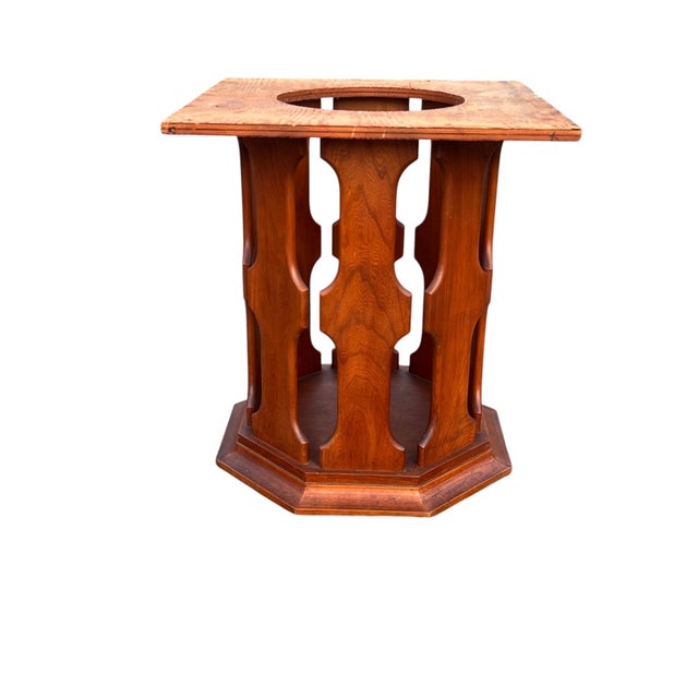 Mid 20th Century Walter Wabash Probber Style Octagonal Center Table For Sale - Image 10 of 17