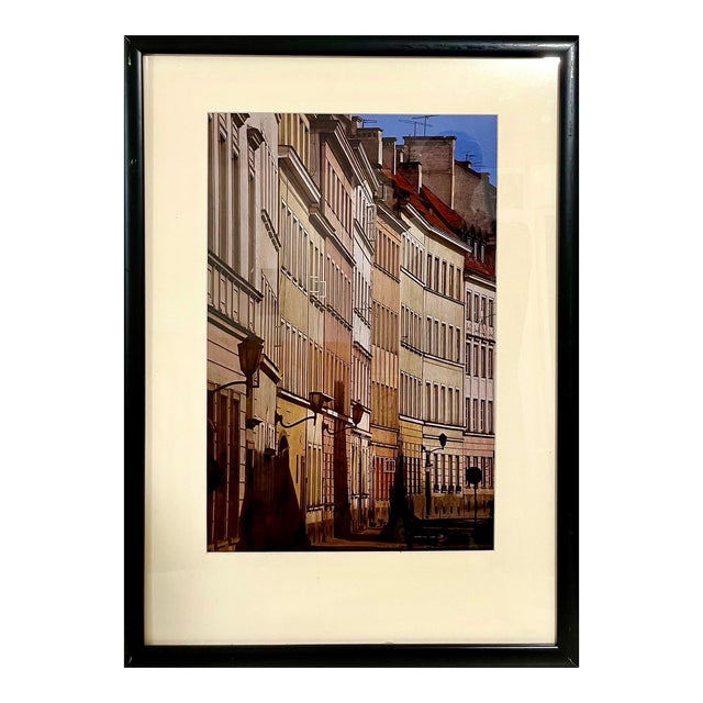 Franco Fontana, Italian Vintage Dye Transfer Photograph Franco Fontana Color Varsavia Photo, 1977 For Sale