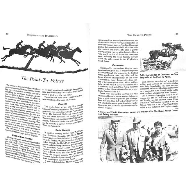 "Steeplechasing in America" 1974 Cooper, John E. For Sale In New York - Image 6 of 11