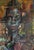 Portraiture 1990s Beautiful Black Woman Original Oil Mixed Media Artwork by Charly "Carlos" Palmer For Sale - Image 3 of 5
