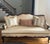 Set of two Elegant Drexel Heritage French Provincial Silk Settee Beautiful Drexel Heritage settee featuring a graceful...