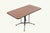 Vintage Italian Coffee Table in Wood and Brass, 1950s For Sale - Image 3 of 10