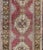 Measures: 3' x 9'3. Berry tri-medallion vintage Turkey Oushak runner with gray, camel, blush accents. Keivan Woven Arts /...
