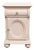Lexington Furniture Off White Painted Traditional Victorian Style 18" Cabinet Nightstand 509-623 For Sale
