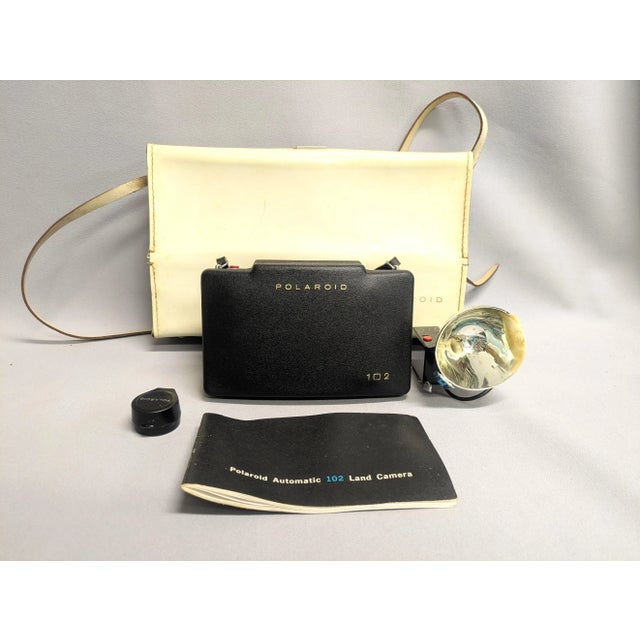 1960s Polaroid Land Camera - #102 For Sale In Raleigh - Image 6 of 12