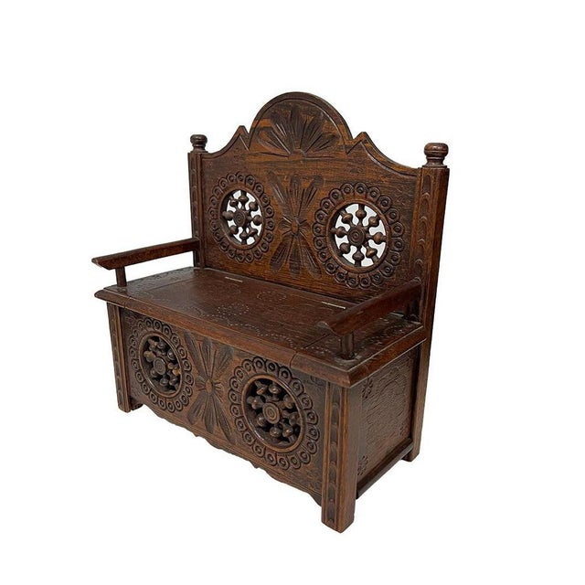 French Miniature Breton Doll Furniture, 1890s, Set of 3 For Sale - Image 9 of 18