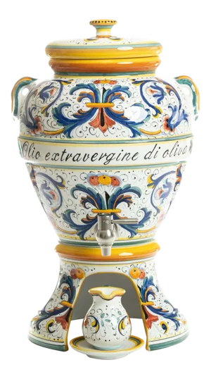 Beverage & Olive Oil Dispenser, Ricco Deruta