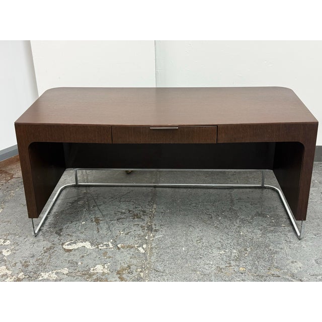 Design Plus Gallery presents a Hyannis Port Writing Desk by Eric Jourdan for Ligne Roset. Designed in an espresso brown...