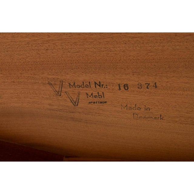 Extendable Teak Dining Table from VV Møbler, 1960s For Sale - Image 10 of 11