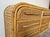 Vintage Coastal Organic Bamboo and Rattan Six - Drawers Waterfall Top Dresser/ Sold For Sale - Image 4 of 12