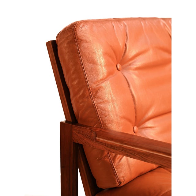 Brown Capella Armchairs by Illum Wikkelsø, Denmark, 1960s, Set of 2 For Sale - Image 8 of 14