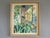 DAYLILIES IN SUNLIGHT Size: 21.7 x 18.3 inches (including frame) Oil on canvas A bright and serene mid-century still life...