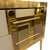 Metal Gold, Burgundy and Pink Murano Glass Sideboard, 1980s For Sale - Image 7 of 9