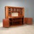 Italian Display Cabinet in Mahogany and Marble For Sale - Image 3 of 16