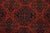 Turkmen Rug 9’11” X 12’11” Red Wool Tribal Hand-Knotted Oriental Carpet For Sale In Philadelphia - Image 6 of 14