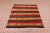 1960s Southwestern Red Striped Oushak Natural Kilim Rug For Sale - Image 13 of 13