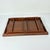 1980s Vintage Boho Chic Coastal Woven Rattan Top Wood Lap Tray For Sale - Image 14 of 15