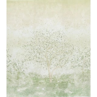 Schumacher X Colette Cosentino Psalm 3 Panel Set In Alabaster For Sale