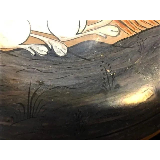 Mexican Vintage Ceramic Decorative Plate From Mexico For Sale - Image 3 of 7