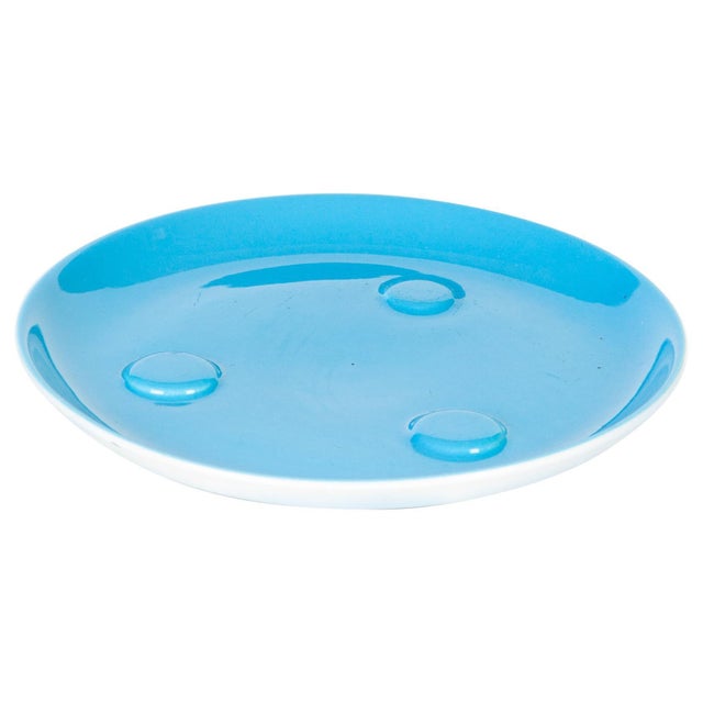 1970s Vintage Ceramic Plate by R. Schweizer, Italy, 1970s For Sale - Image 5 of 5