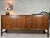Beautiful 1960s wenge veneer sideboard/highboard with integrated desk and lighting. 4 doors (2 double) and 2 drawers....